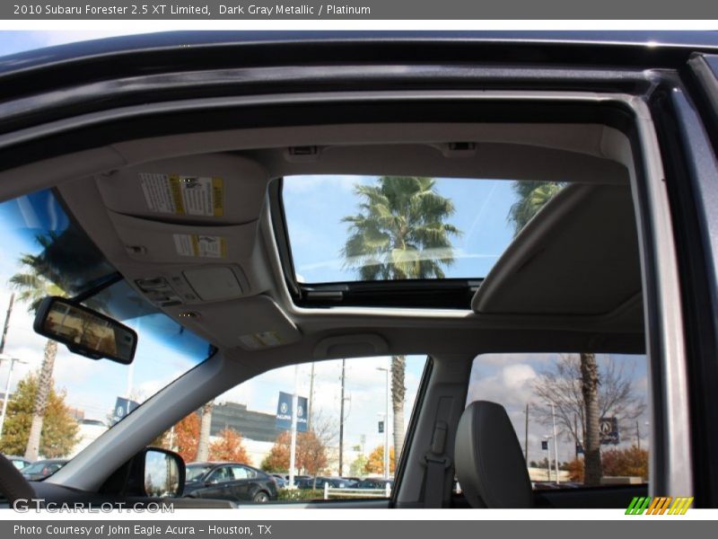 Dark Gray Metallic / Platinum 2010 Subaru Forester 2.5 XT Limited