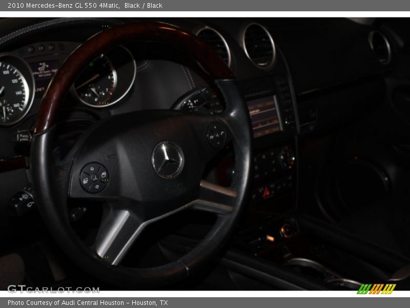 Black / Black 2010 Mercedes-Benz GL 550 4Matic