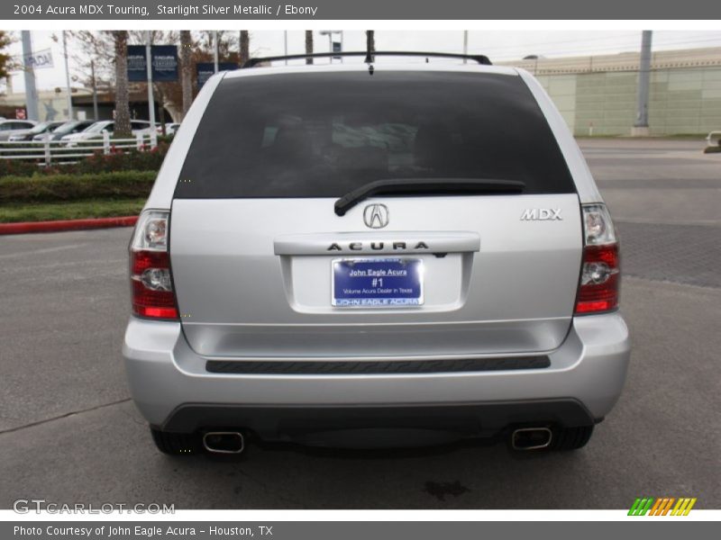 Starlight Silver Metallic / Ebony 2004 Acura MDX Touring