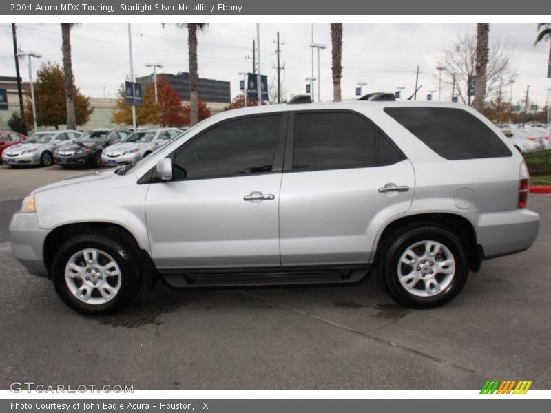 Starlight Silver Metallic / Ebony 2004 Acura MDX Touring