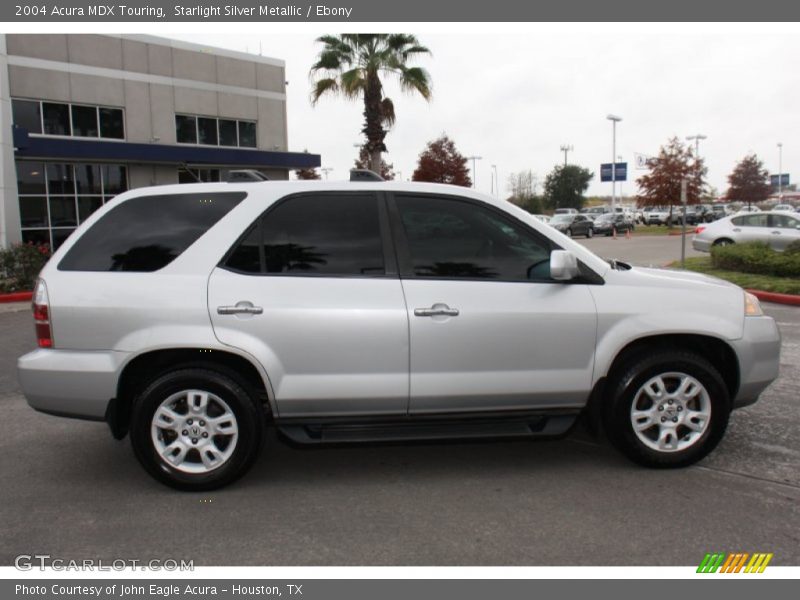 Starlight Silver Metallic / Ebony 2004 Acura MDX Touring