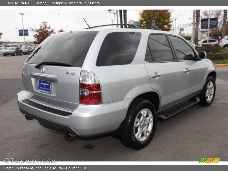 Starlight Silver Metallic / Ebony 2004 Acura MDX Touring