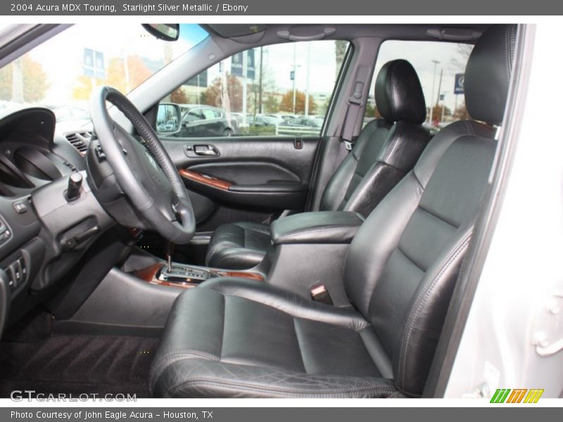 Starlight Silver Metallic / Ebony 2004 Acura MDX Touring