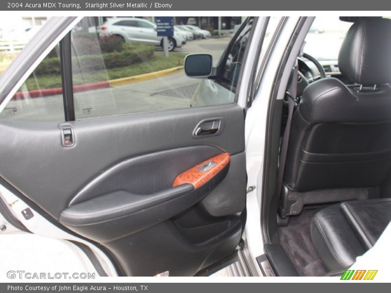 Starlight Silver Metallic / Ebony 2004 Acura MDX Touring