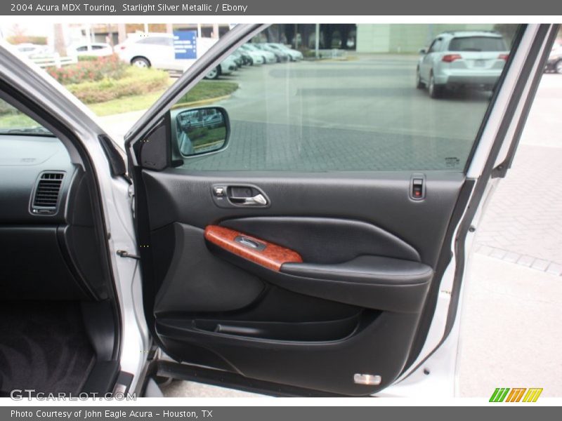 Starlight Silver Metallic / Ebony 2004 Acura MDX Touring