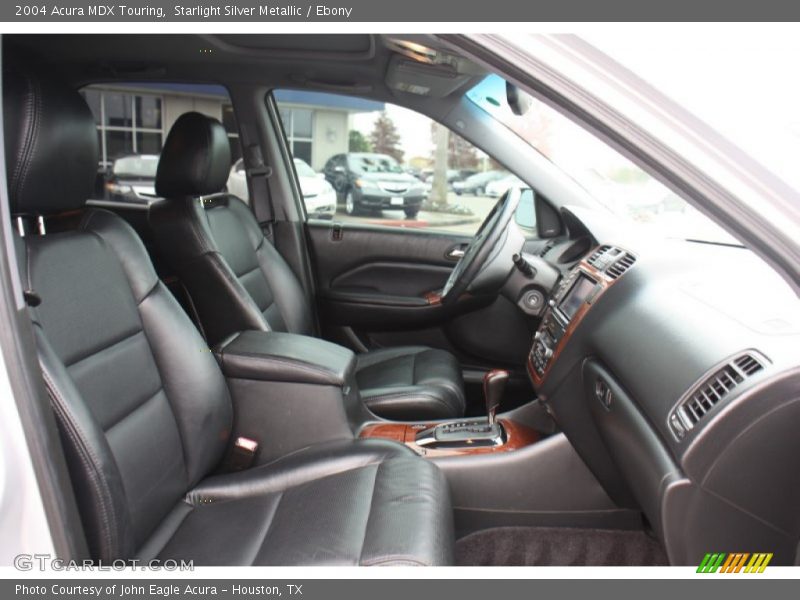 Starlight Silver Metallic / Ebony 2004 Acura MDX Touring