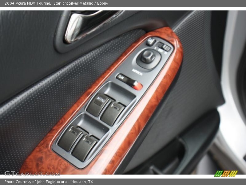 Starlight Silver Metallic / Ebony 2004 Acura MDX Touring