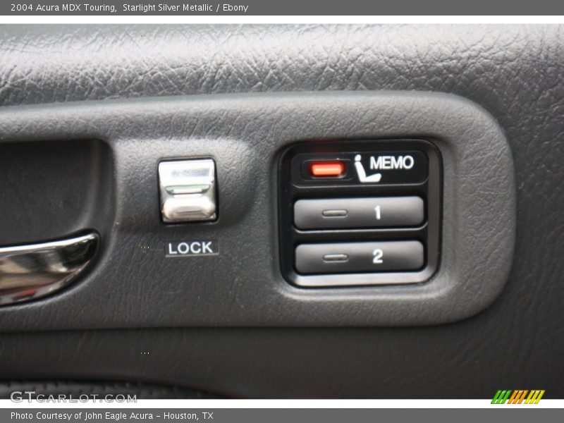 Starlight Silver Metallic / Ebony 2004 Acura MDX Touring