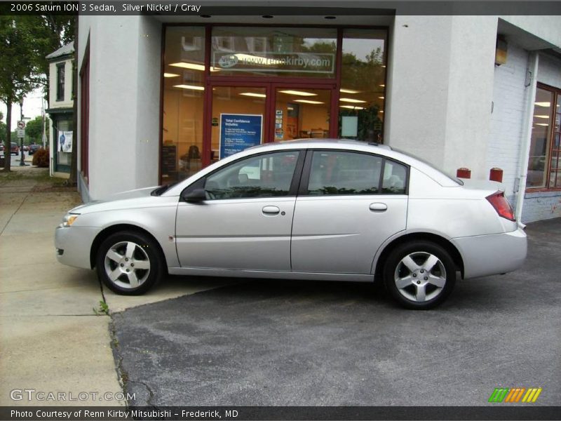 Silver Nickel / Gray 2006 Saturn ION 3 Sedan