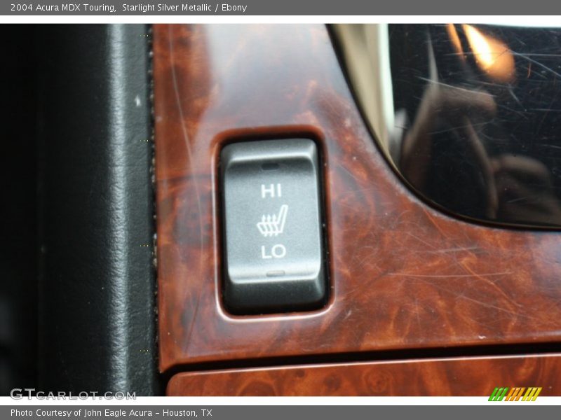 Starlight Silver Metallic / Ebony 2004 Acura MDX Touring