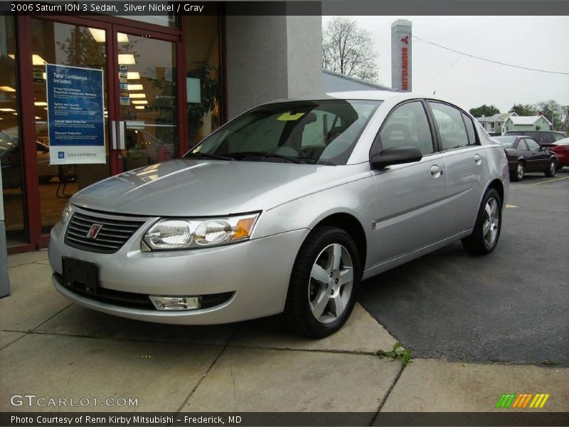 Silver Nickel / Gray 2006 Saturn ION 3 Sedan