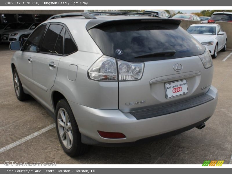 Tungsten Pearl / Light Gray 2009 Lexus RX 350