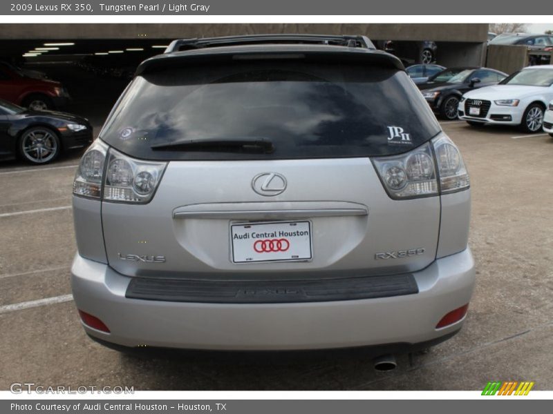 Tungsten Pearl / Light Gray 2009 Lexus RX 350
