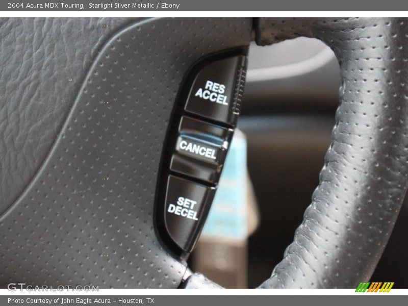 Starlight Silver Metallic / Ebony 2004 Acura MDX Touring