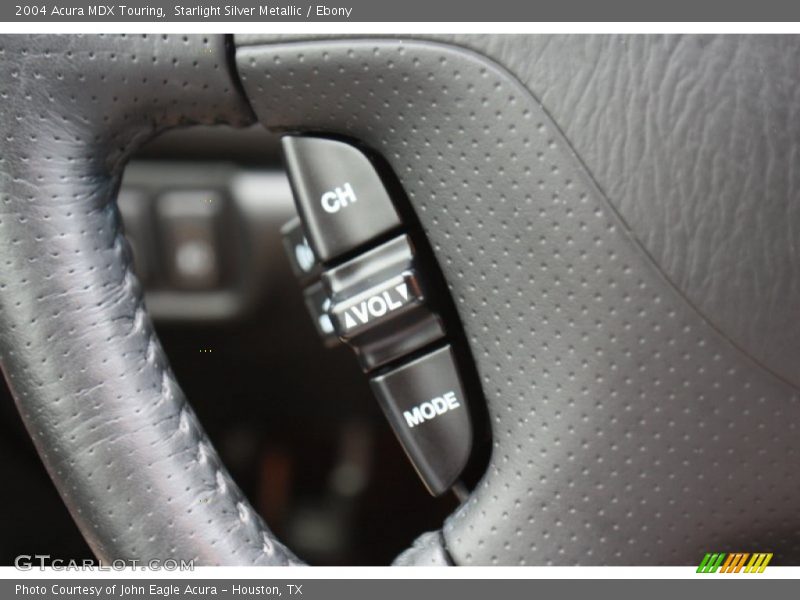 Starlight Silver Metallic / Ebony 2004 Acura MDX Touring