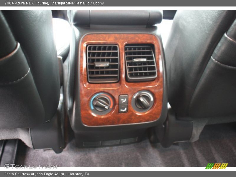Starlight Silver Metallic / Ebony 2004 Acura MDX Touring