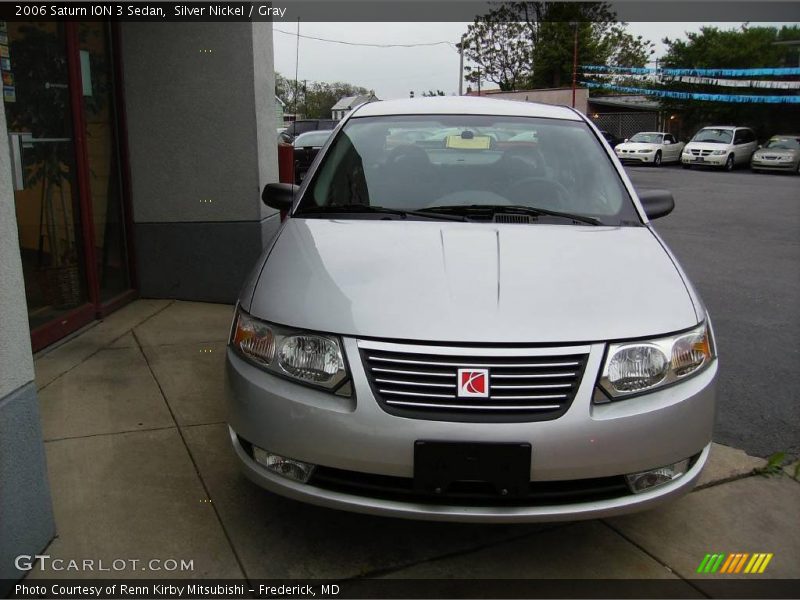 Silver Nickel / Gray 2006 Saturn ION 3 Sedan