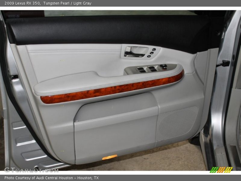 Tungsten Pearl / Light Gray 2009 Lexus RX 350