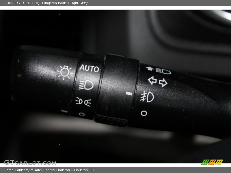 Tungsten Pearl / Light Gray 2009 Lexus RX 350