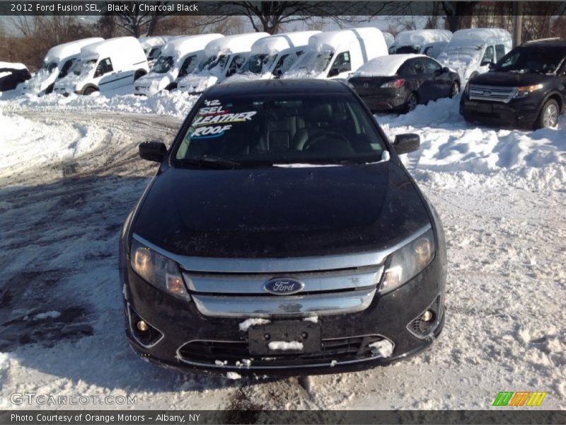 Black / Charcoal Black 2012 Ford Fusion SEL