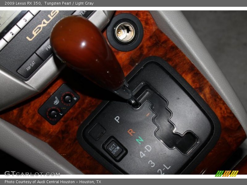 Tungsten Pearl / Light Gray 2009 Lexus RX 350