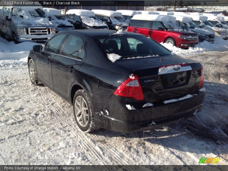 Black / Charcoal Black 2012 Ford Fusion SEL