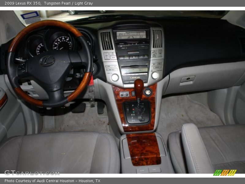 Tungsten Pearl / Light Gray 2009 Lexus RX 350
