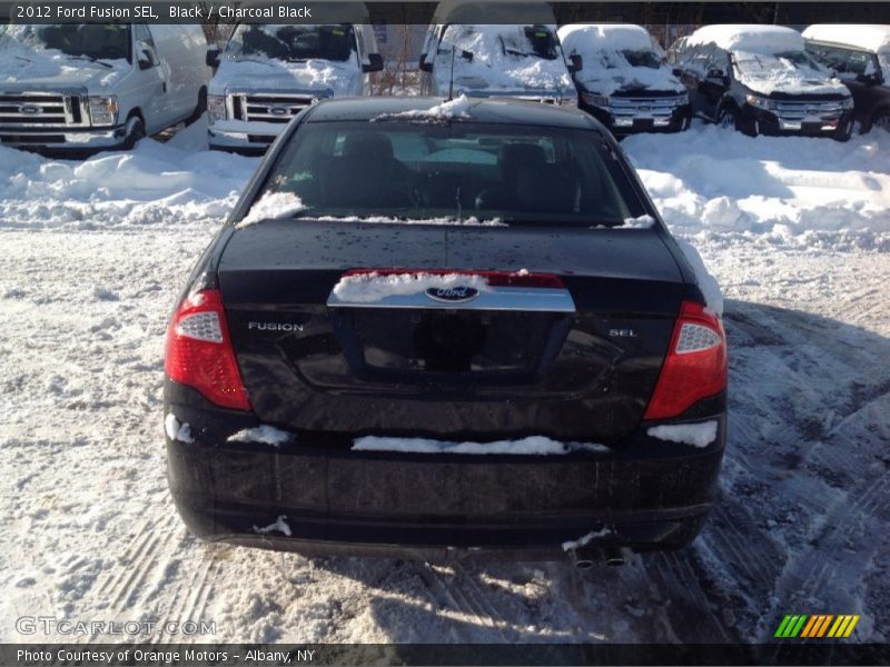 Black / Charcoal Black 2012 Ford Fusion SEL