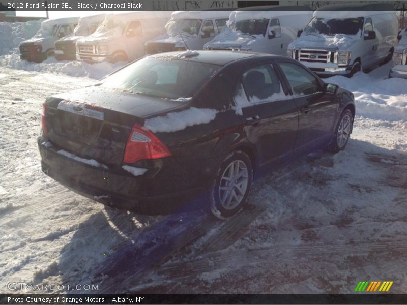 Black / Charcoal Black 2012 Ford Fusion SEL