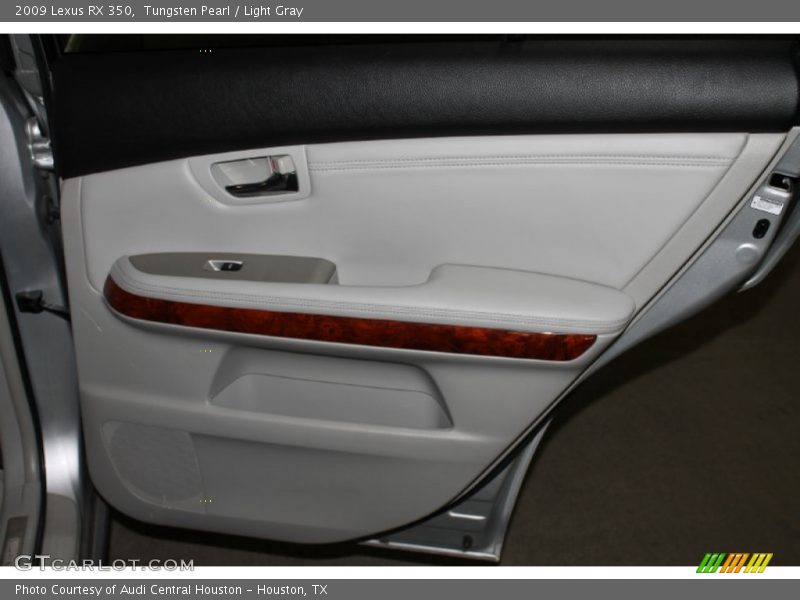 Tungsten Pearl / Light Gray 2009 Lexus RX 350