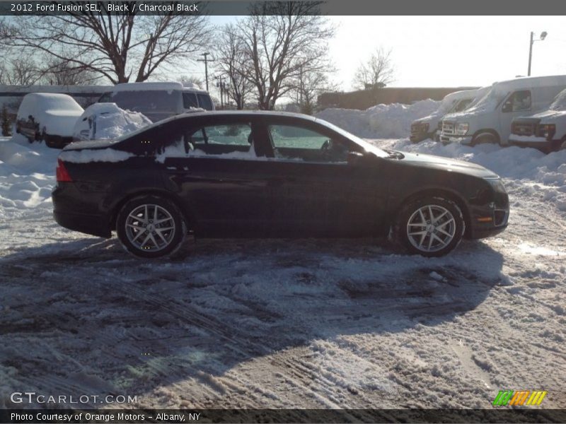 Black / Charcoal Black 2012 Ford Fusion SEL