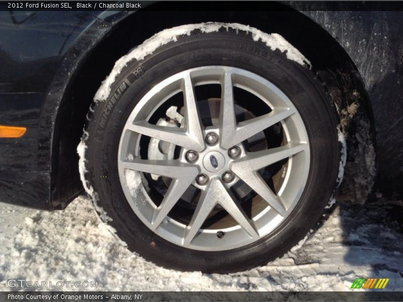 Black / Charcoal Black 2012 Ford Fusion SEL