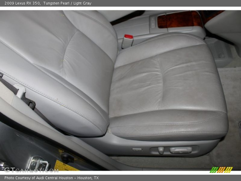 Tungsten Pearl / Light Gray 2009 Lexus RX 350