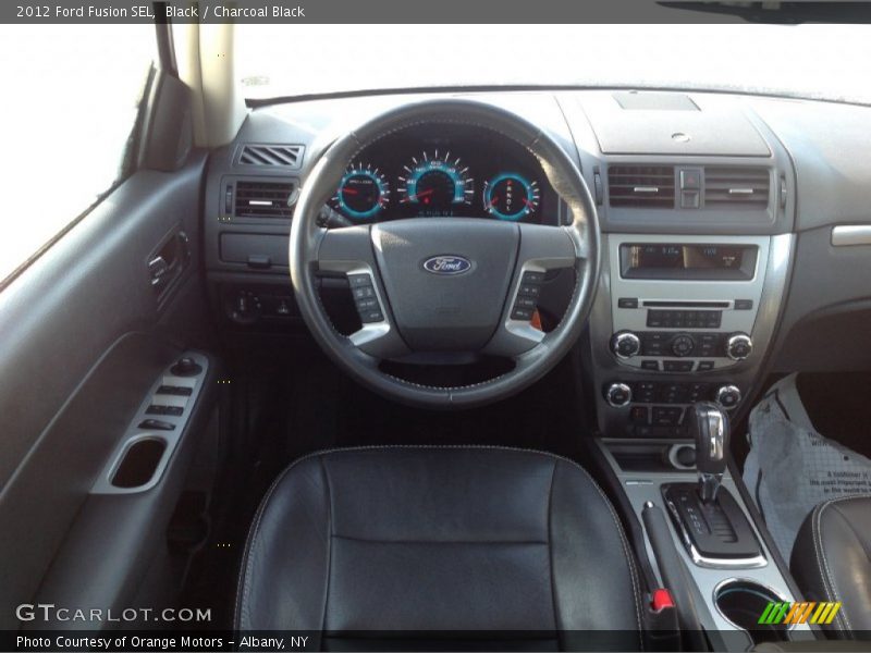 Black / Charcoal Black 2012 Ford Fusion SEL