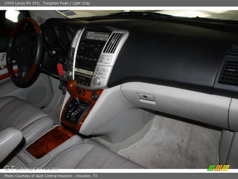 Tungsten Pearl / Light Gray 2009 Lexus RX 350