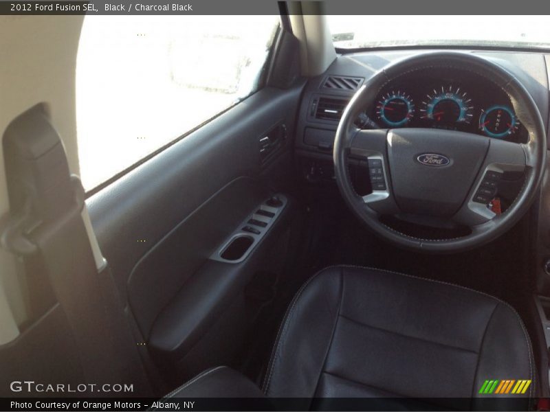 Black / Charcoal Black 2012 Ford Fusion SEL