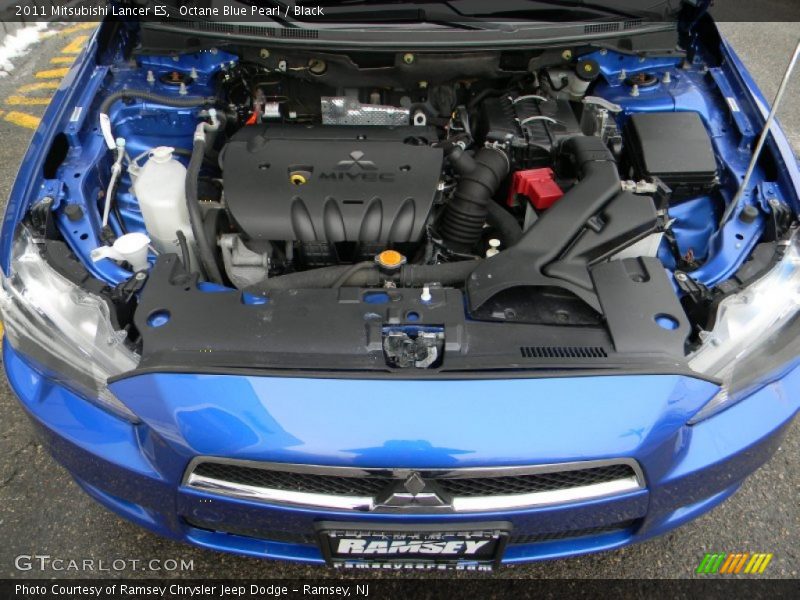  2011 Lancer ES Engine - 2.0 Liter DOHC 16-Valve MIVEC 4 Cylinder