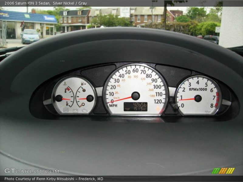 Silver Nickel / Gray 2006 Saturn ION 3 Sedan