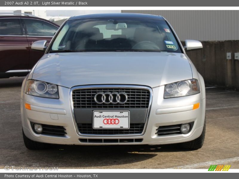 Light Silver Metallic / Black 2007 Audi A3 2.0T