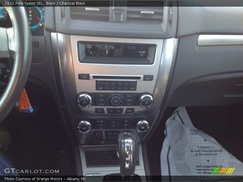 Black / Charcoal Black 2012 Ford Fusion SEL