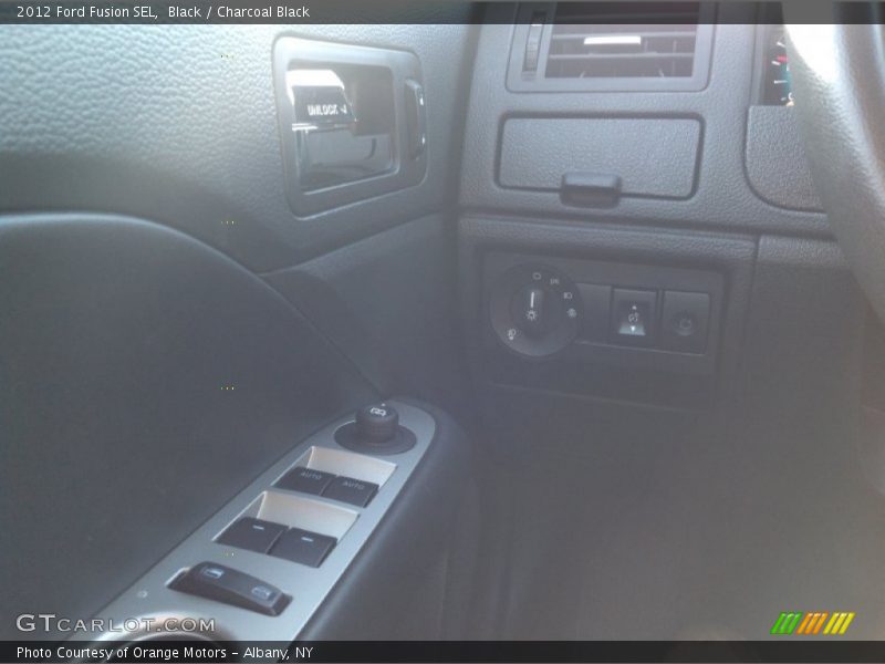Black / Charcoal Black 2012 Ford Fusion SEL