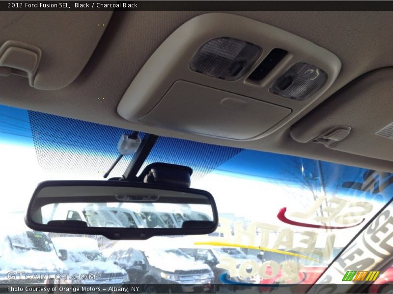Black / Charcoal Black 2012 Ford Fusion SEL