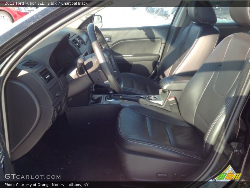Black / Charcoal Black 2012 Ford Fusion SEL