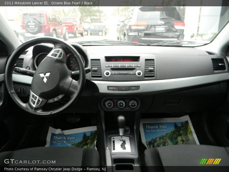 Dashboard of 2011 Lancer ES