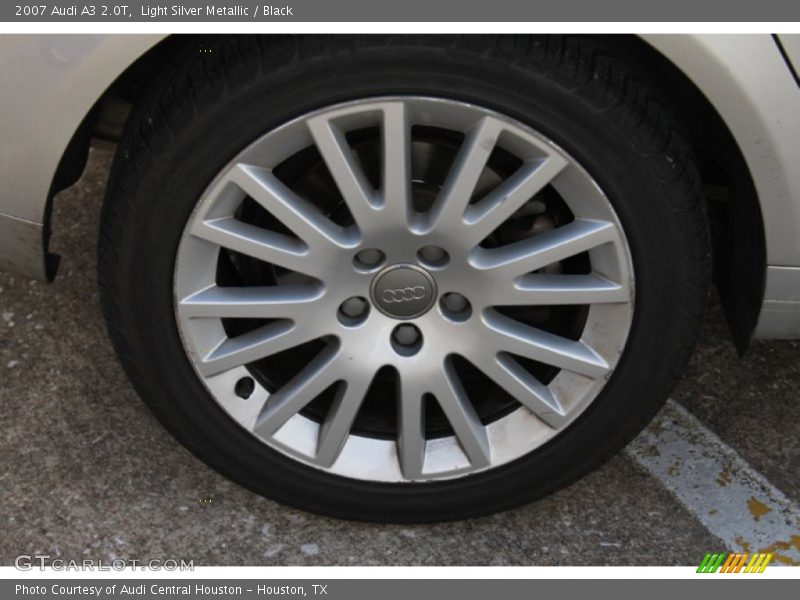 Light Silver Metallic / Black 2007 Audi A3 2.0T