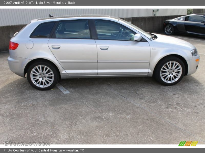 Light Silver Metallic / Black 2007 Audi A3 2.0T