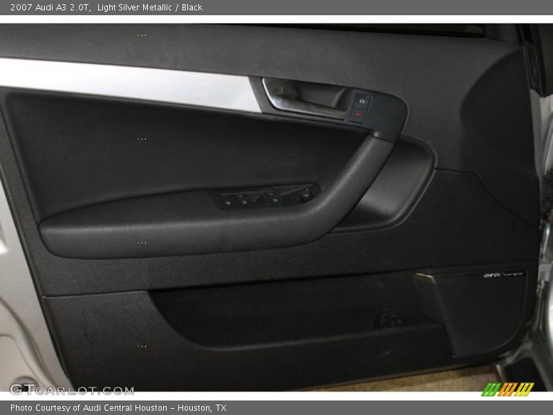 Light Silver Metallic / Black 2007 Audi A3 2.0T