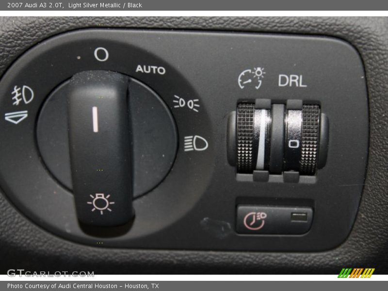 Light Silver Metallic / Black 2007 Audi A3 2.0T