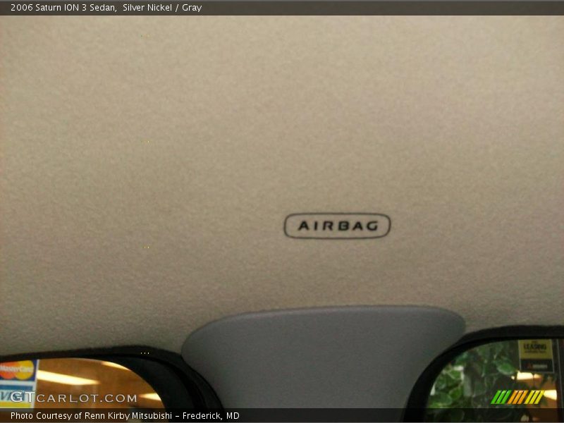 Silver Nickel / Gray 2006 Saturn ION 3 Sedan