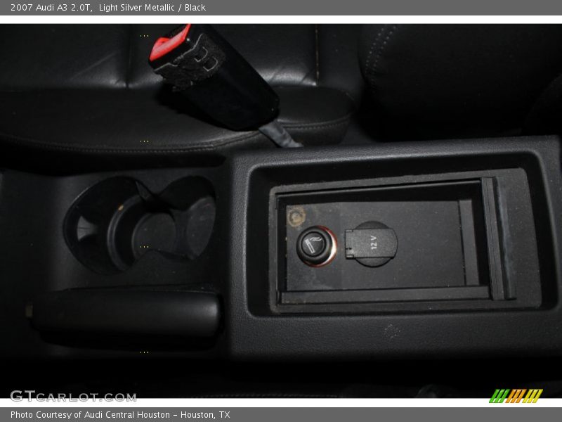 Light Silver Metallic / Black 2007 Audi A3 2.0T